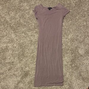 American dream Dusty Purple Midi Dress